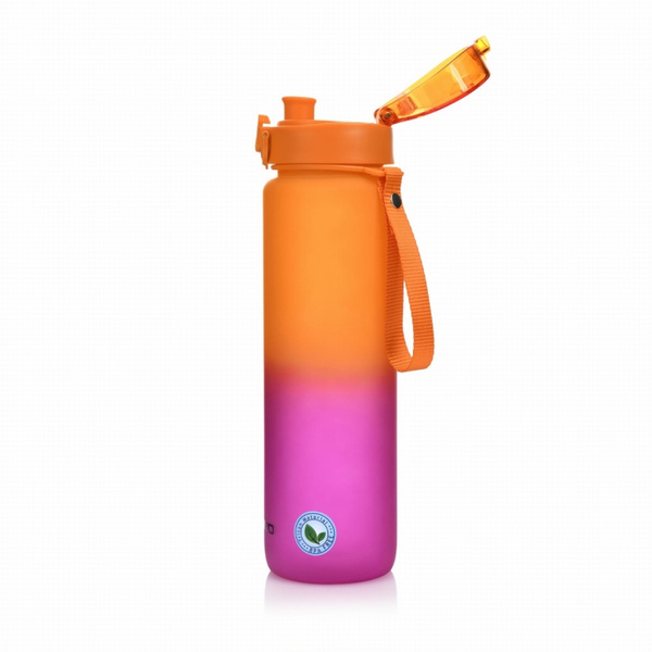 Butelka na wodę Majestic Sport Missouri Ombre 1050 ml - Pomarańczowo- różowa