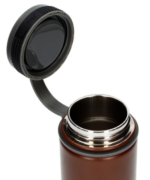 Asobu Alpine Flask - brązowa butelka termiczna 530 ml - NIEDOSTĘPNY