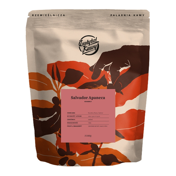 Kawa ziarnista Instytut Kawy Salvador Apaneca Espresso 1kg