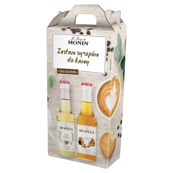 Zestaw syropów do kawy MONIN 2x250ml