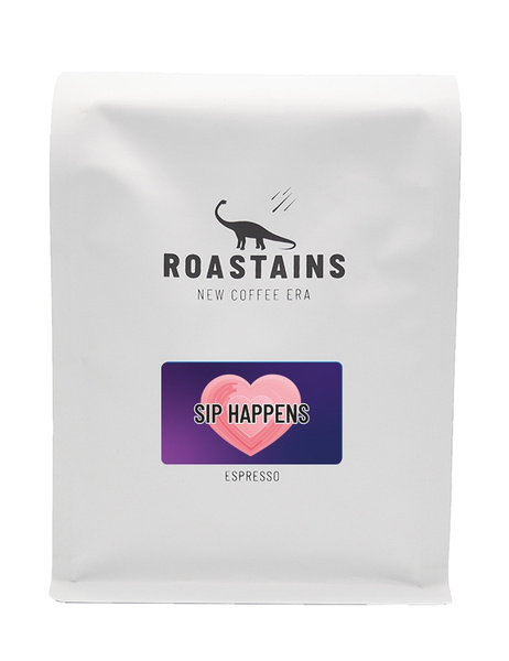 Kawa ziarnista Roastains Brazylia Sip Happens 1kg - NIEDOSTĘPNY