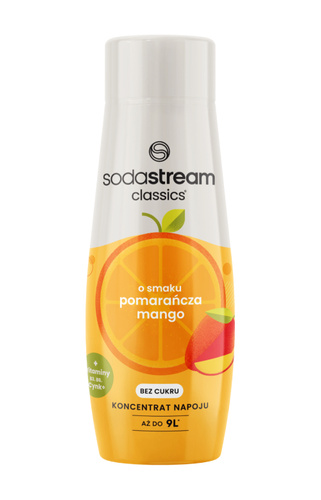Syrop SodaStream Orange Mango Zero 440 ml - Bez cukru
