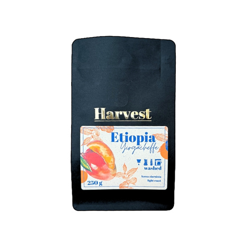 Kawa ziarnista Harvest Etiopia Yirgacheffe 250g - opinie w konesso.pl