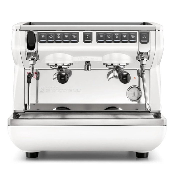 Ekspres do kawy Nuova Simonelli Appia Life Compact 2gr VOL White HG+EC  