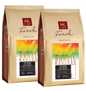 ZESTAW - Kawa ziarnista MK Cafe Fresh Brazil Mogiana 2x1kg