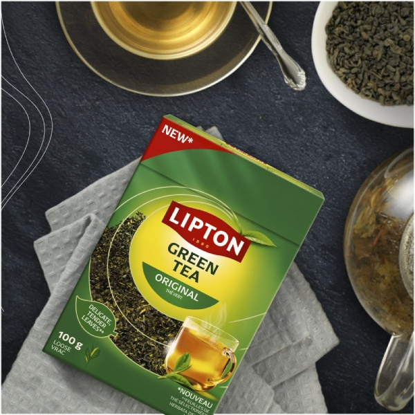 Herbata zielona liściasta Lipton Original 100g