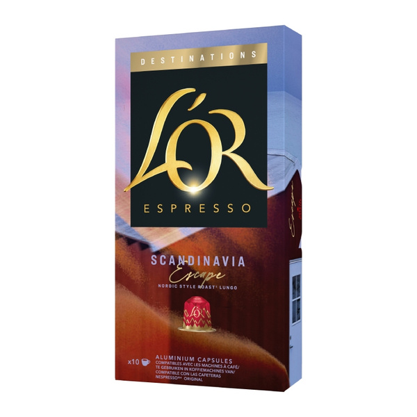 Kapsułki do Nespresso L'OR Destinations Scandinavia Escape 10 szt.