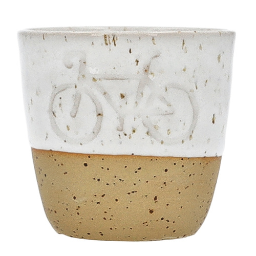 Ceramiczny kubek rower POTPOTSTUDIO - Countryside 200 ml - opinie w konesso.pl