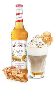 OUTLET - Syrop APPLE PIE MONIN 0,7L - szarlotka