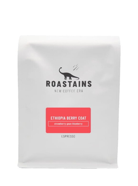 Kawa ziarnista Roastains Etiopia Berry Coat Filtr 250g