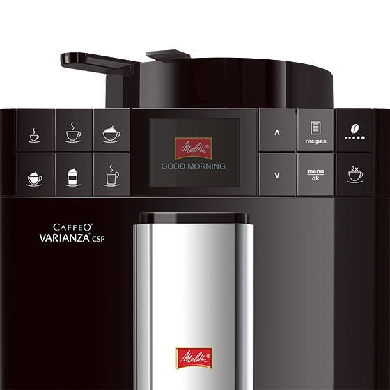 Ekspres do kawy Melitta F57/0-102 Caffeo Varianza CSP - czarny - NIEDOSTĘPNY