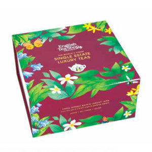 Zestaw herbat English Tea Shop dla konesera z kieliszkami