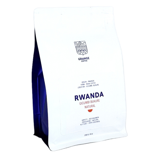 Kawa ziarnista Coffee Grange Rwanda Gicumbi Bukure Natural 250g – NIEDOSTĘPNY