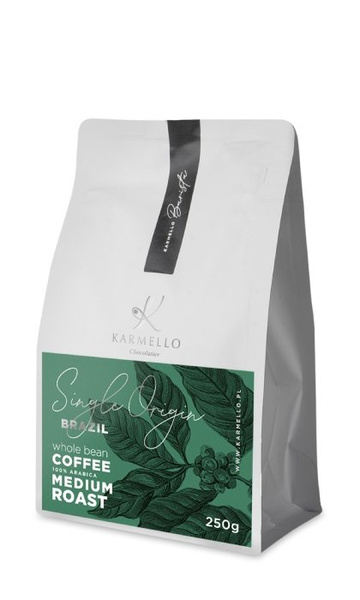 Kawa ziarnista Karmello Brazil Single Origin 250g