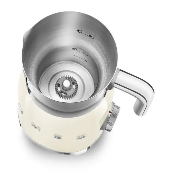 Spieniacz do mleka Smeg MFF11CREU - Kremowy