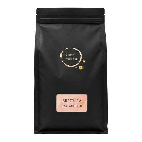 Kawa ziarnista Bezcukru Brazylia San Antonio Filtr 1kg