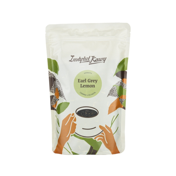 Herbata czarna Instytut Kawy Earl Grey Lemon dosypka 200g