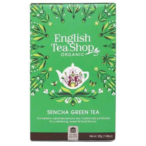 Zielona herbata English Tea Shop Sencha Green Tea 20x1,5g