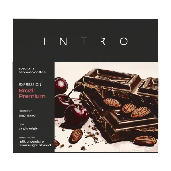 Kawa ziarnista INTRO Brazil Premium Espresso 250g