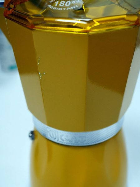 OUTLET - Kawiarka GAT Bella 9 filiżanek - Żółta