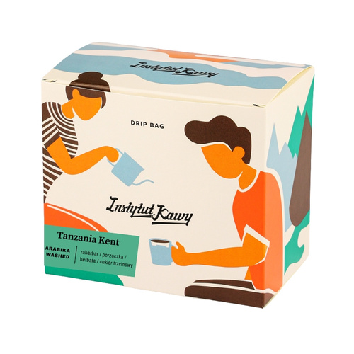 Drip Bag Instytut Kawy Tanzania Kent 10x12g
