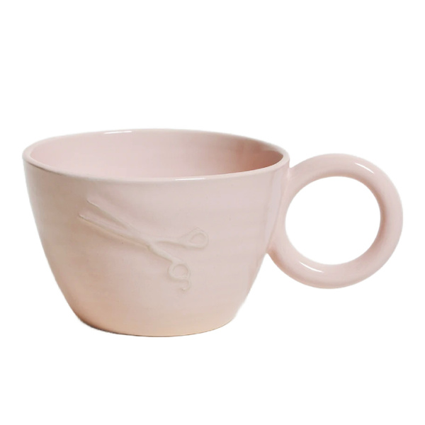 Ceramiczny kubek fryzjera POTPOTSTUDIO - Pastel 350 ml