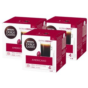ZESTAW Kapsułki Nescafé Dolce Gusto Americano 3x16 sztuk