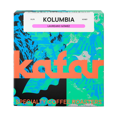 Kawa ziarnista Kafar Kolumbia Laureano Gomez Honey 250g