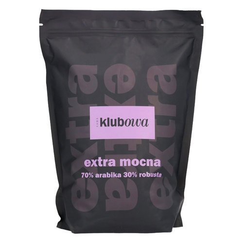 Kawa ziarnista KAWA KLUBOWA Extra Mocna 1kg