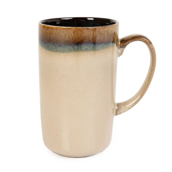 Kubek HOMLA MENSO 600 ml - Beżowo-musztardowy - NIEDOSTĘPNY