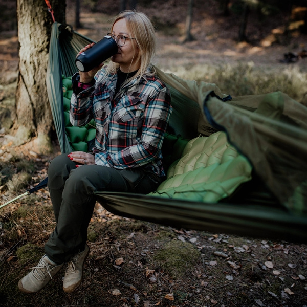 Kubek termiczny Majestic Sport Bullet 540 ml - Czarny