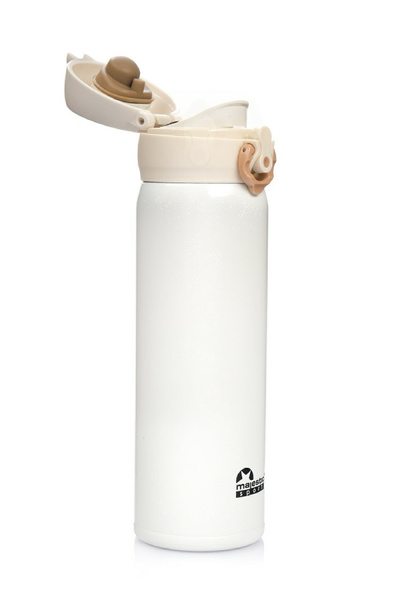 Kubek termiczny Majestic Sport Mash 450 ml - Biały