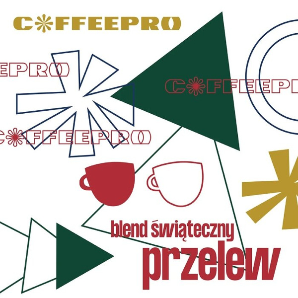 Kawa ziarnista CoffeePro Blend Świąteczny PRZELEW 200g - NIEDOSTĘPNY
