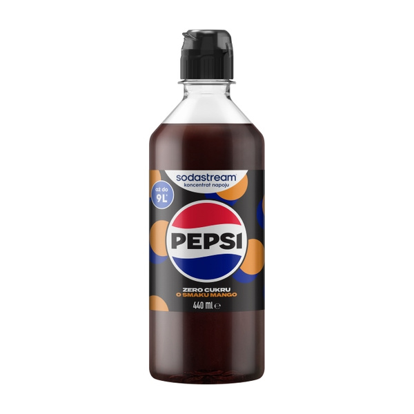 Syrop SodaStream Pepsi Mango Zero Cukru 440 ml