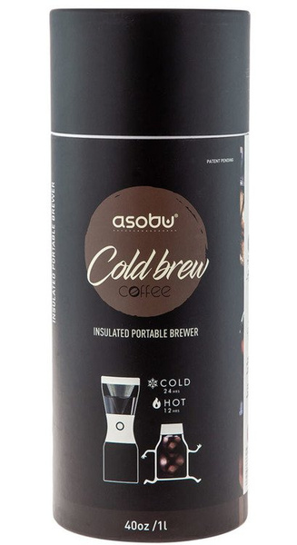 Zaparzacz Asobu Cold Brew Insulated Portable Brewer - Srebrny – NIEDOSTĘPNY