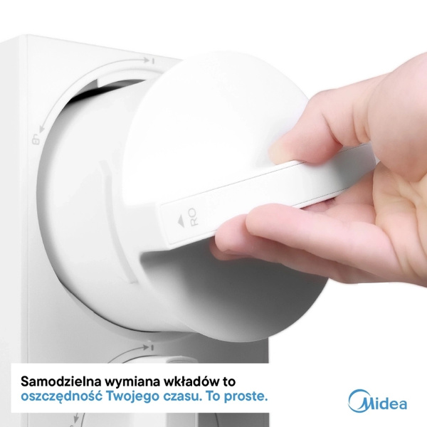 Filtr odwróconej osmozy bez zbiornika 400GPD Midea MRO2489C-400G