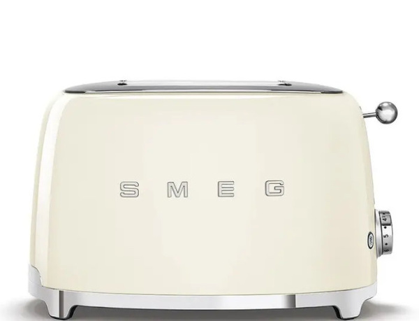 Toster na 2 kromki SMEG TSF01CREU - Kremowy