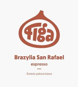 Kawa ziarnista Figa Coffee Brazylia San Rafael Espresso 250g - NIEDOSTĘPNY