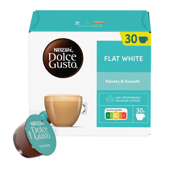 OUTLET - Kapsułki Nescafé Dolce Gusto Flat White 30 sztuk