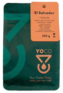 Kawa ziarnista YoCo Coffee EL Salvador Holanda FILTR 250g - NIEDOSTĘPNY