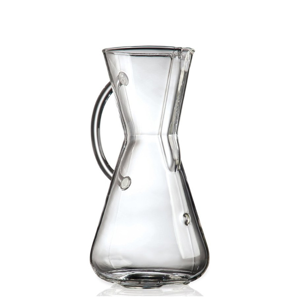 CHEMEX ze szklanym uchwytem CM-1GH - 3 filiżanki