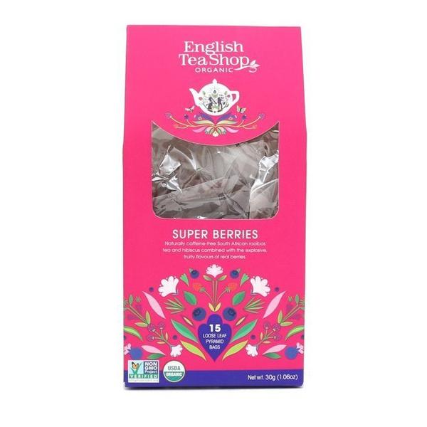 Owocowa herbata English Tea Shop Super Berries 15x2g