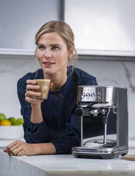 Kolbowy Ekspres do kawy Sage Bambino PLUS SES500BSS