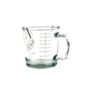 Shot Glass Rhinowares z miarką i uchwytem 70 ml