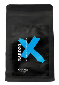 Kawa ziarnista Dobra BARDZO - Kompozycja Ziaren 250g