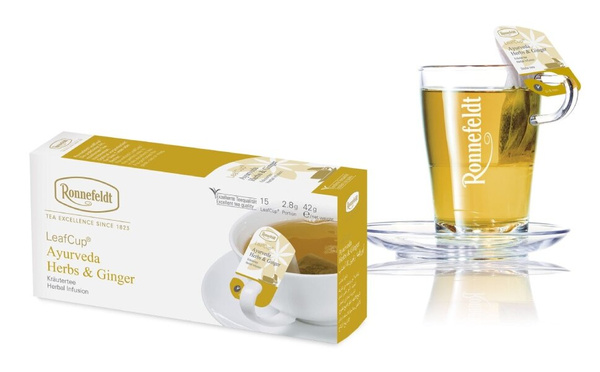 Ziołowa herbata Ronnefeldt Leaf Cup Ayurveda 15x2,8g