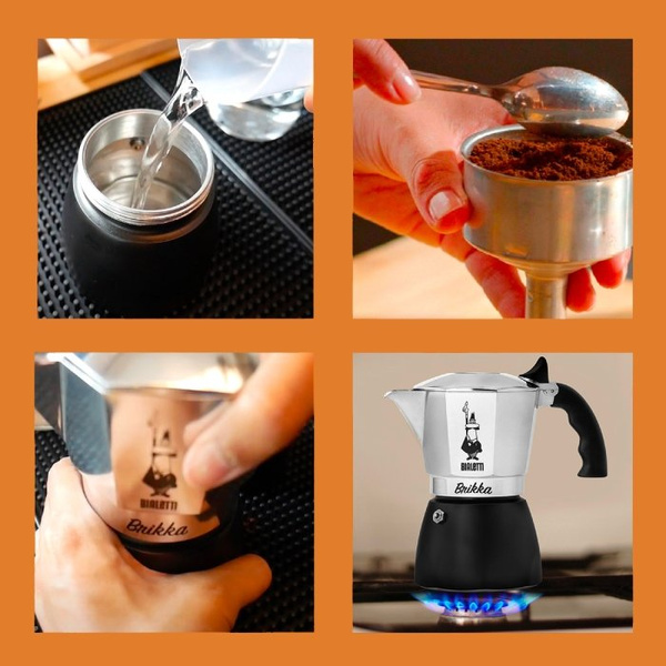 Kawiarka Bialetti New Brikka Restyling 4 filiżanki – NIEDOSTĘPNY