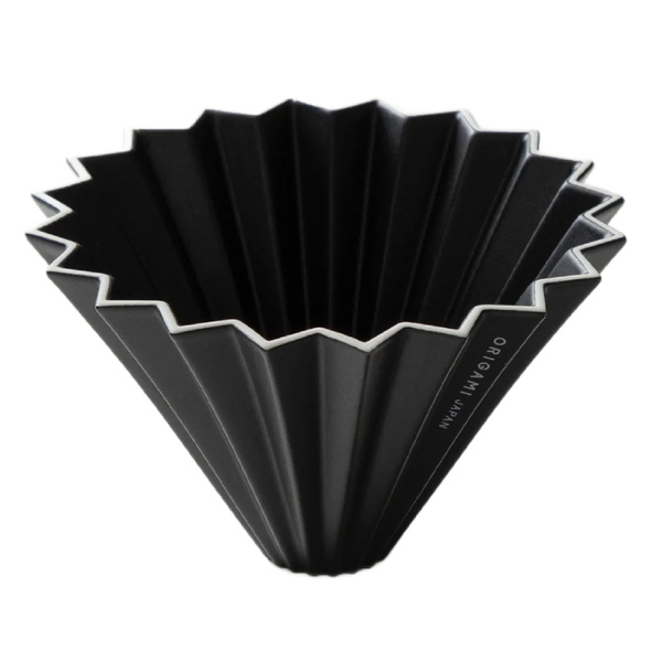 Ceramiczny Origami Dripper M - Czarny