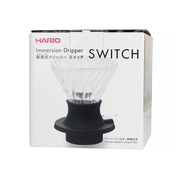 Zestaw Hario V60-02 Immersion Switch - drip + filtry