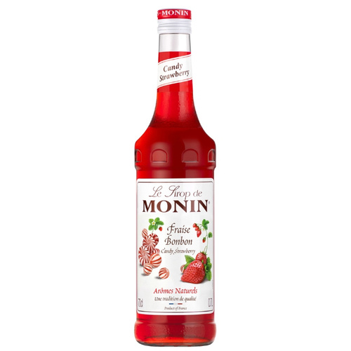 Syrop CANDY STRAWBERRY MONIN - słodka truskawka 0,7l